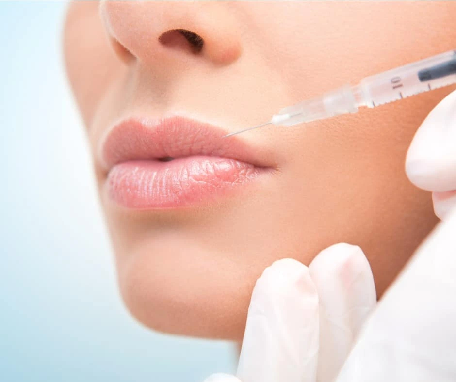 The cosmetic lip fillers procedure